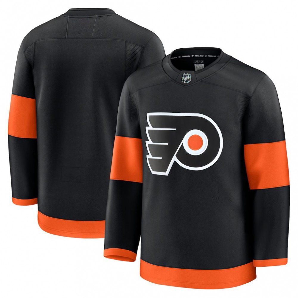 Philadelphia Flyers Alternate Premium Jersey - Black-Pro Kit Vault | Brand New 26/27 Sports Jerseys